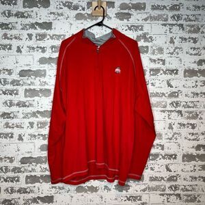 Ohio state buckeyes long sleeve 1/4 zip